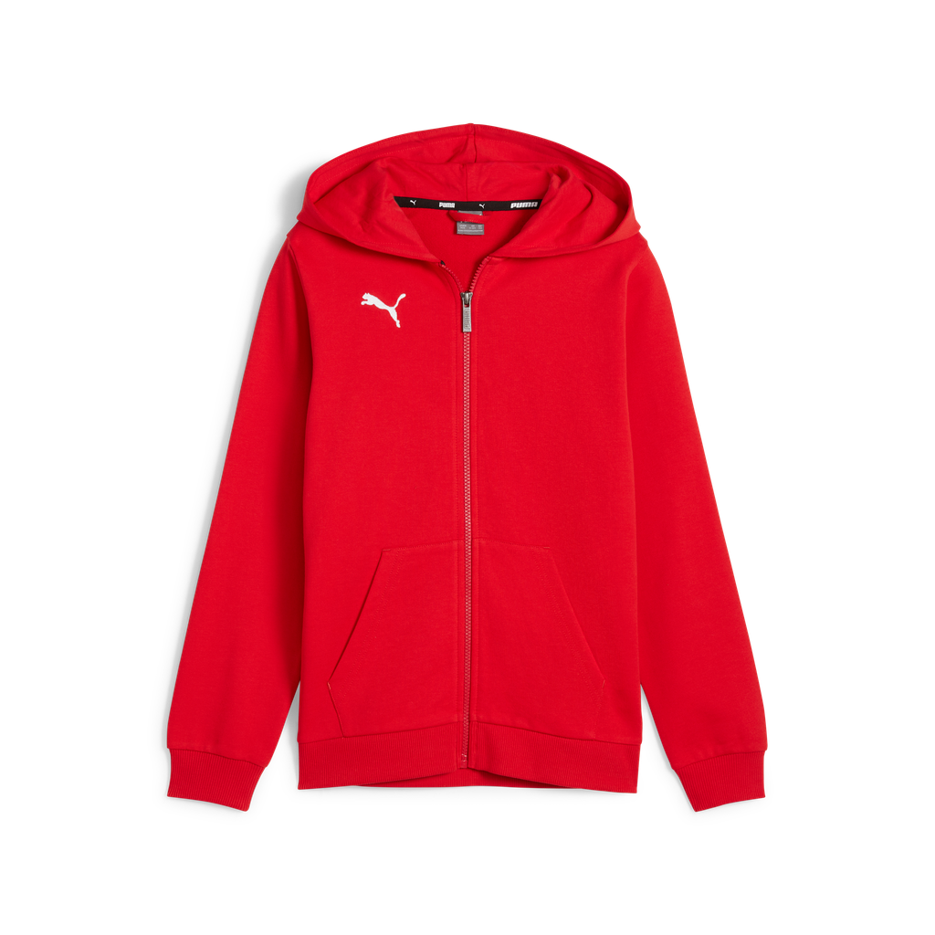 Teamgoal Casuals Hooded Jacket Jr Rot