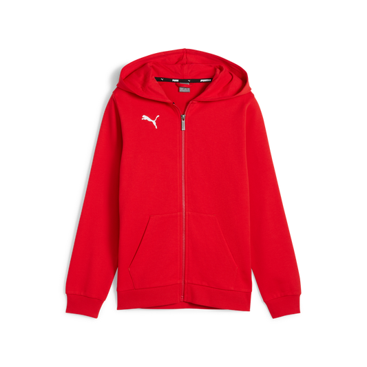 Teamgoal Casuals Hooded Jacket Jr Rot