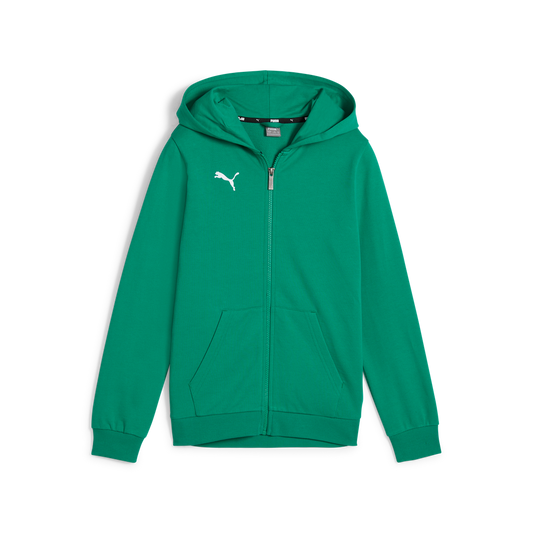 Teamgoal Casuals Hooded Jacket Jr Grün