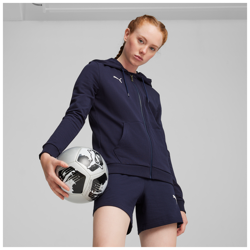 Teamgoal Casuals Kapuzenjacke Wmn Blau