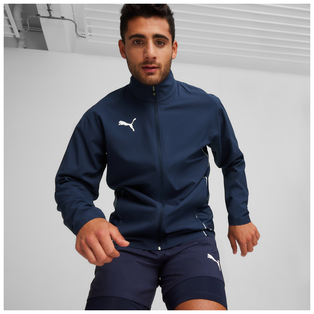 Teamgoal Sideline Jacke Blau 06