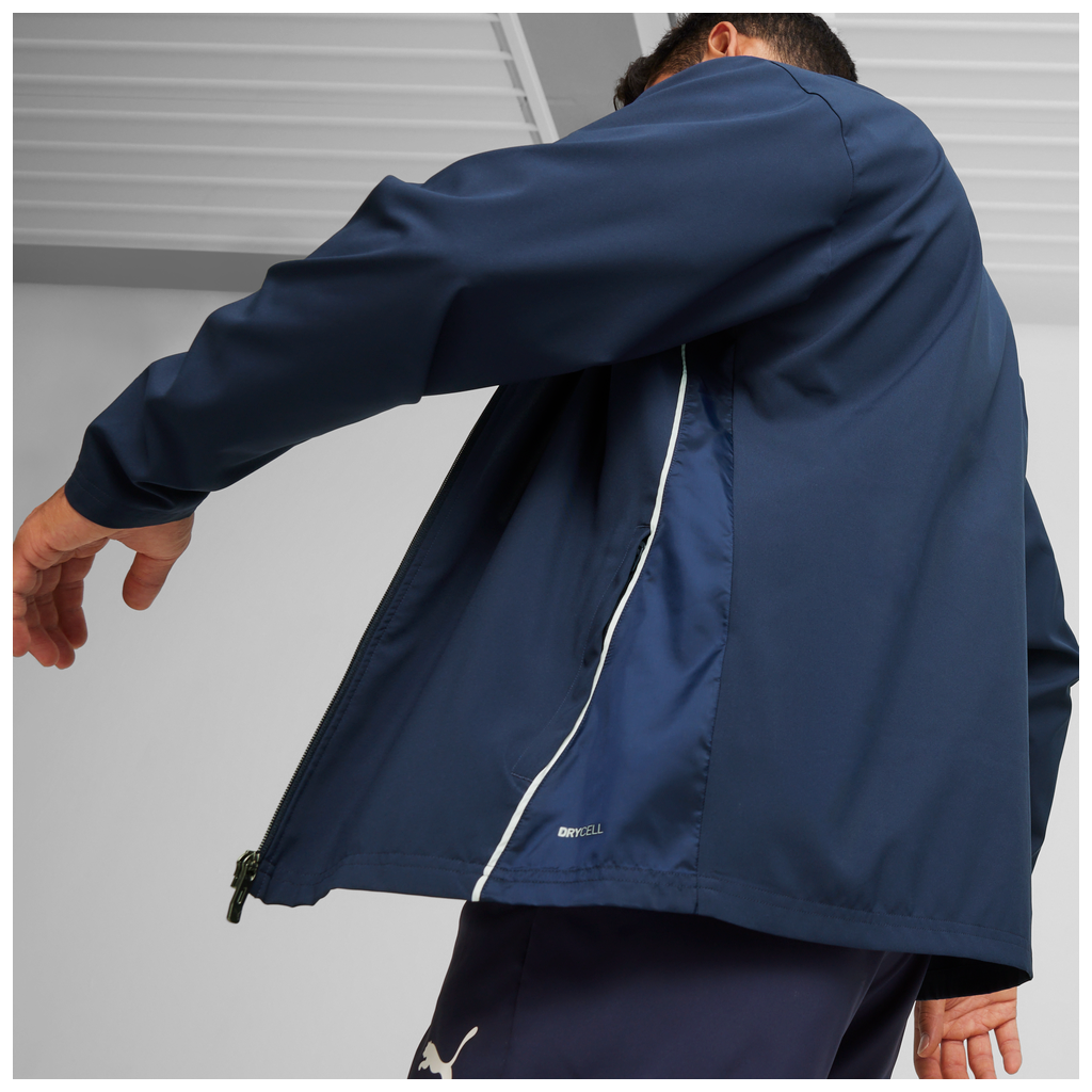 Teamgoal Sideline Jacke Blau 06