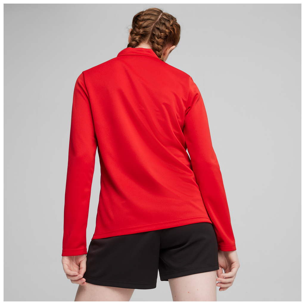 Teamgoal Training 1/4 Zip Top Wmn Rot