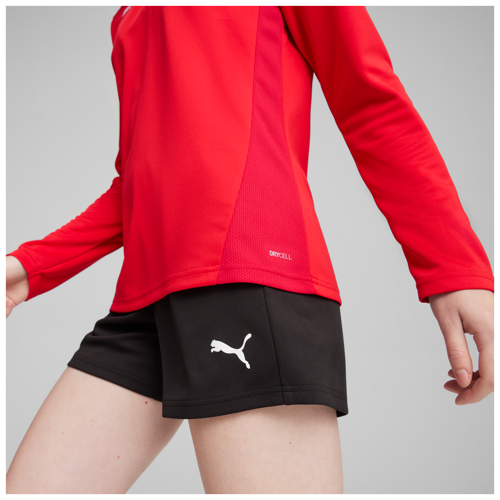 Teamgoal Training 1/4 Zip Top Wmn Rot