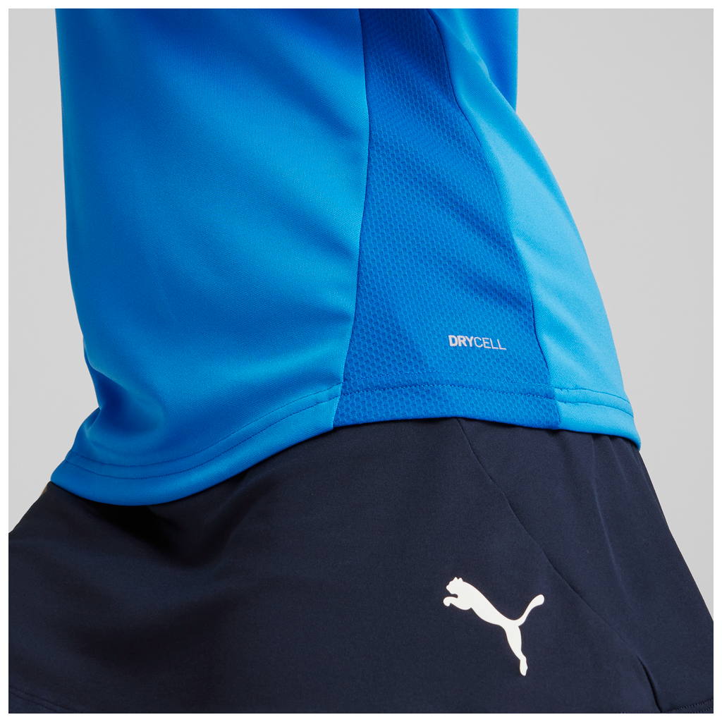 Teamgoal Training 1/4 Zip Top Wmn Blau 02