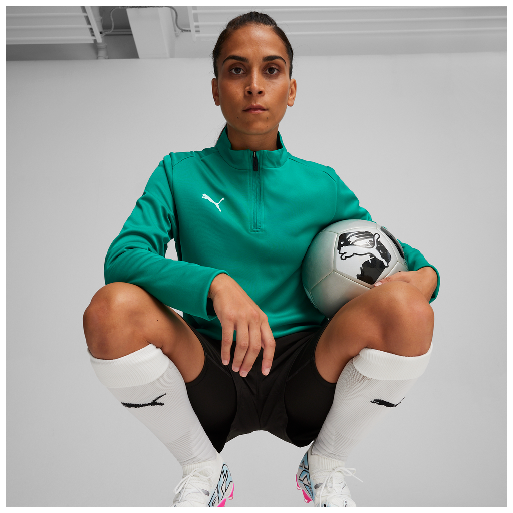 Teamgoal Training 1/4 Zip Top Wmn Grün