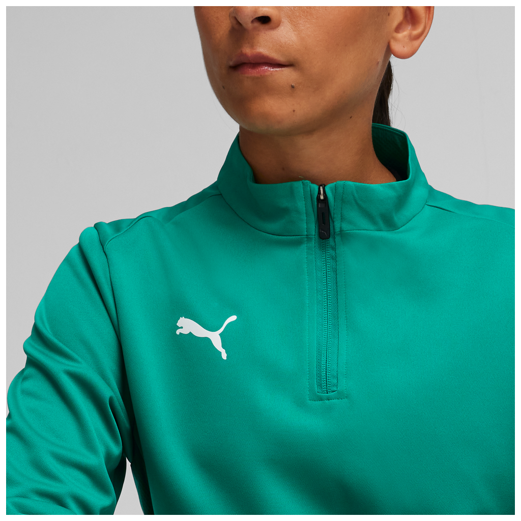 Teamgoal Training 1/4 Zip Top Wmn Grün