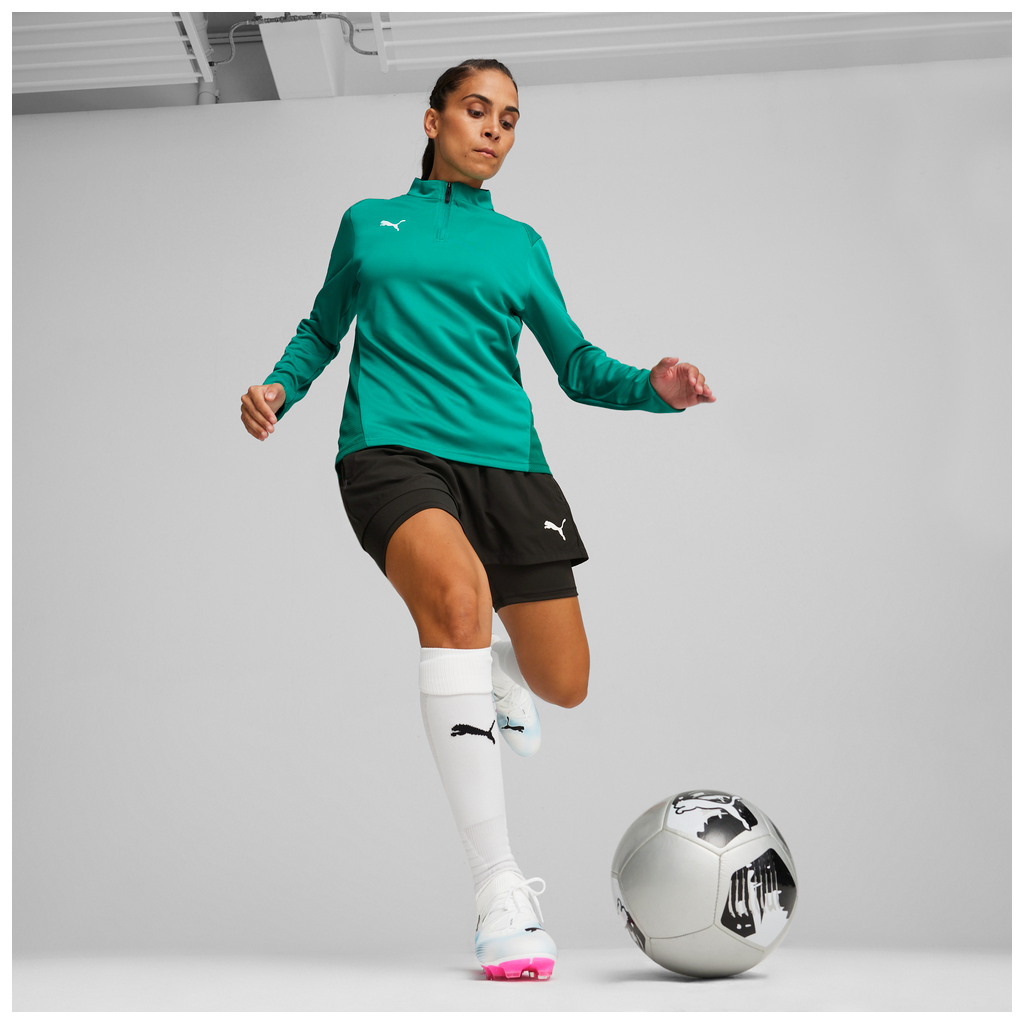 Teamgoal Training 1/4 Zip Top Wmn Grün