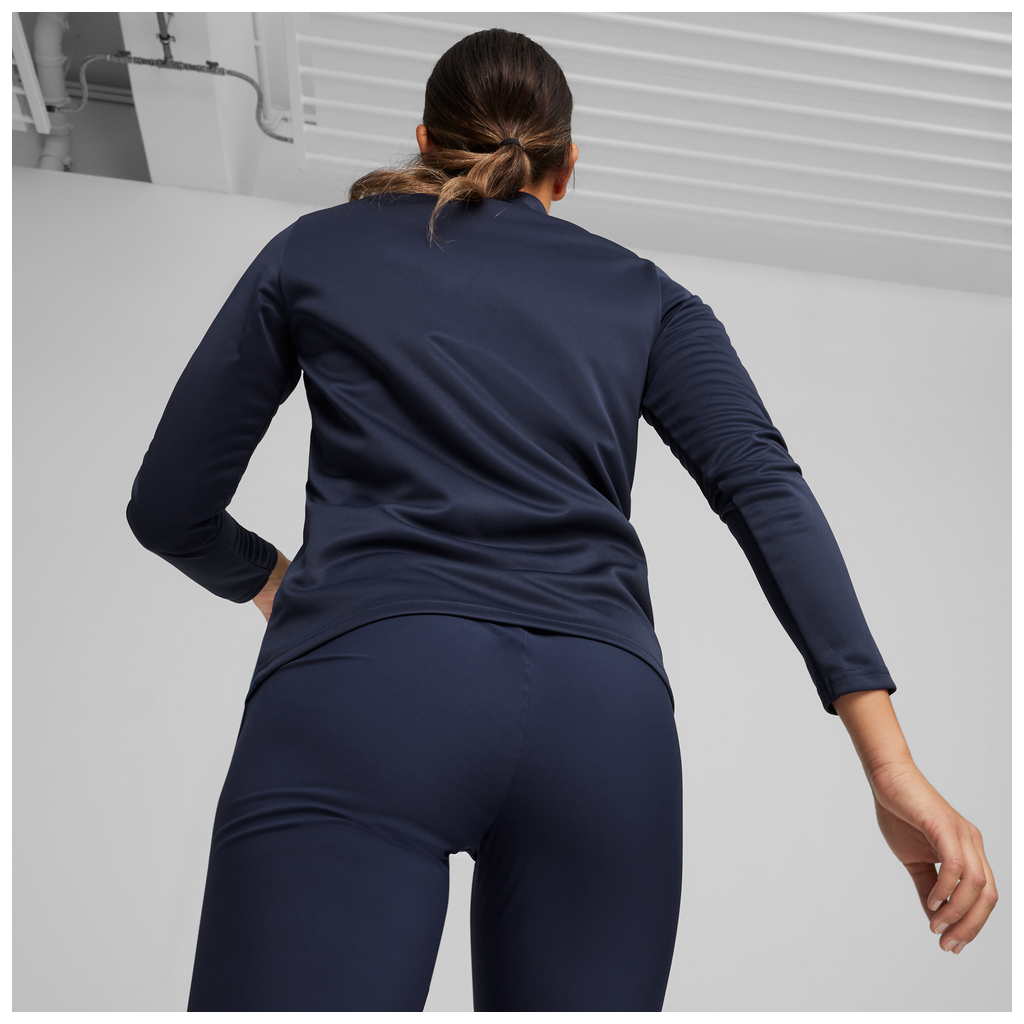 Teamgoal Training 1/4 Zip Top Wmn Blau 06