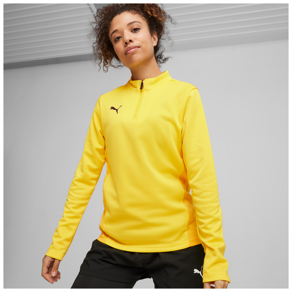 Teamgoal Training 1/4 Zip Top Wmn Gelb
