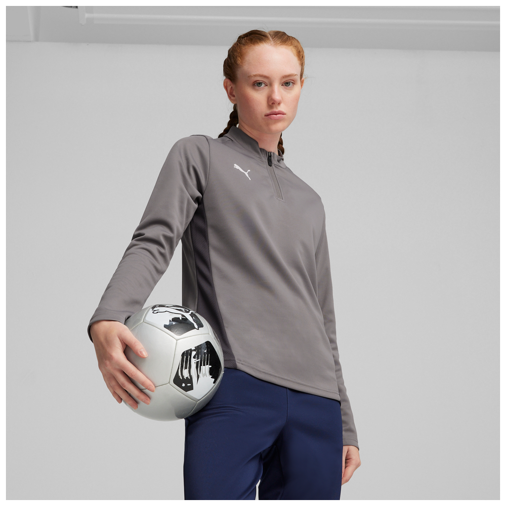 Teamgoal Training 1/4 Zip Top Wmn Grau
