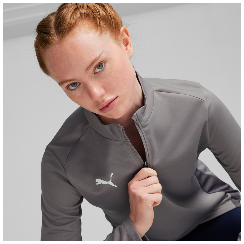 Teamgoal Training 1/4 Zip Top Wmn Grau