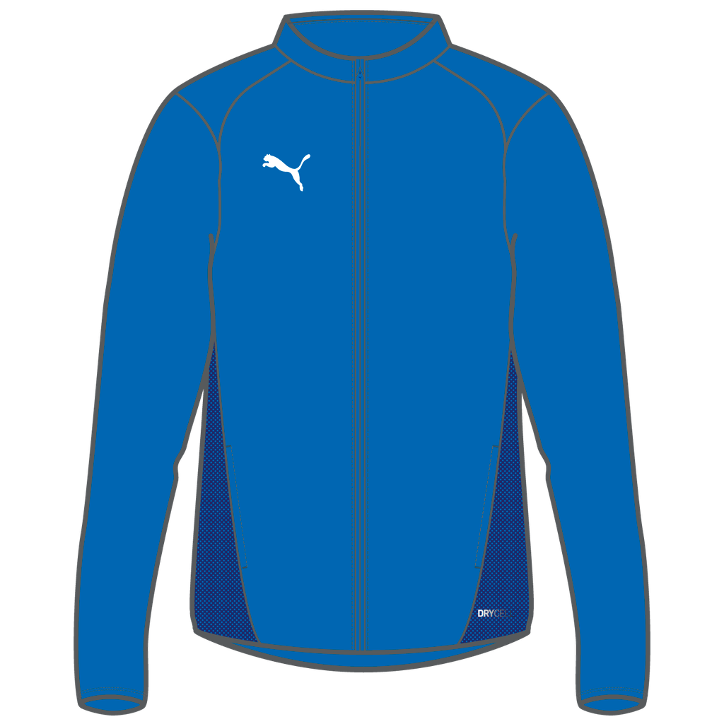 Teamgoal Trainingsjacke Jr Blau 02