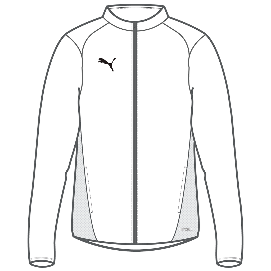 Teamgoal Trainingsjacke Jr Weiß