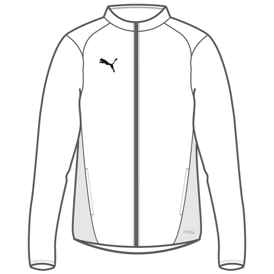 Teamgoal Trainingsjacke Jr Weiß