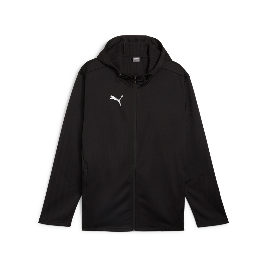 teamFINAL Trainings-Fleecejacke Schwarz