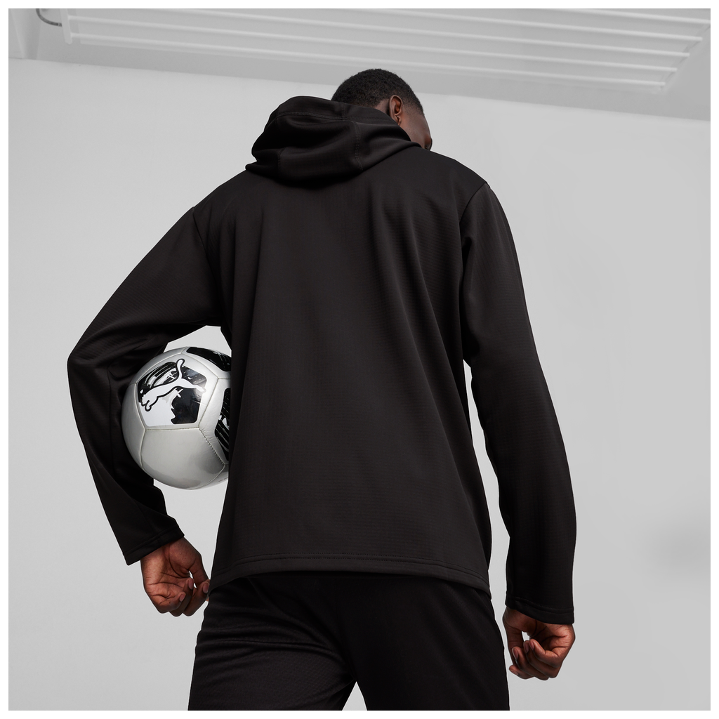 teamFINAL Trainings-Fleecejacke Schwarz
