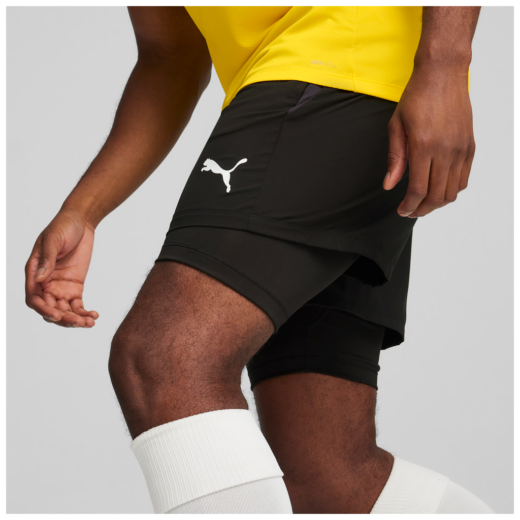 Teamgoal 2In1 Short Schwarz