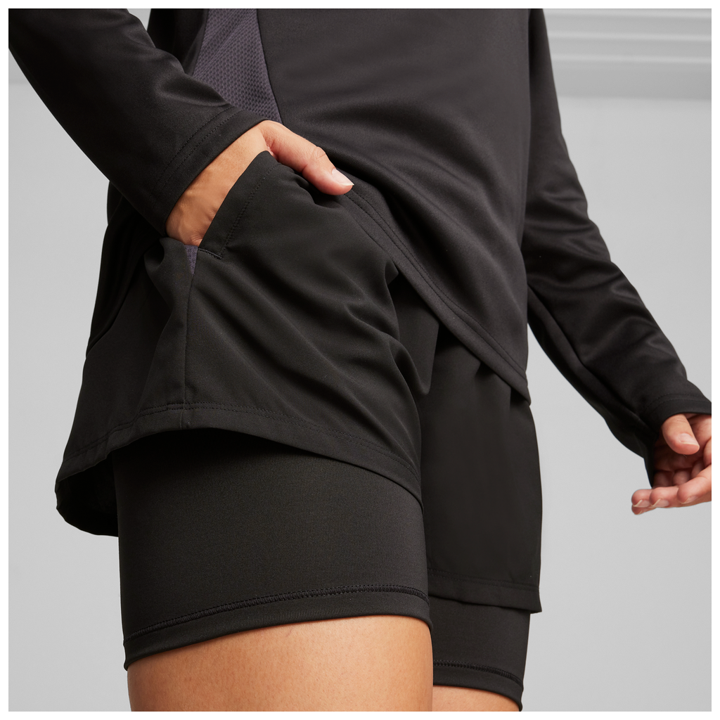 Teamgoal 2In1 Short Damen Schwarz