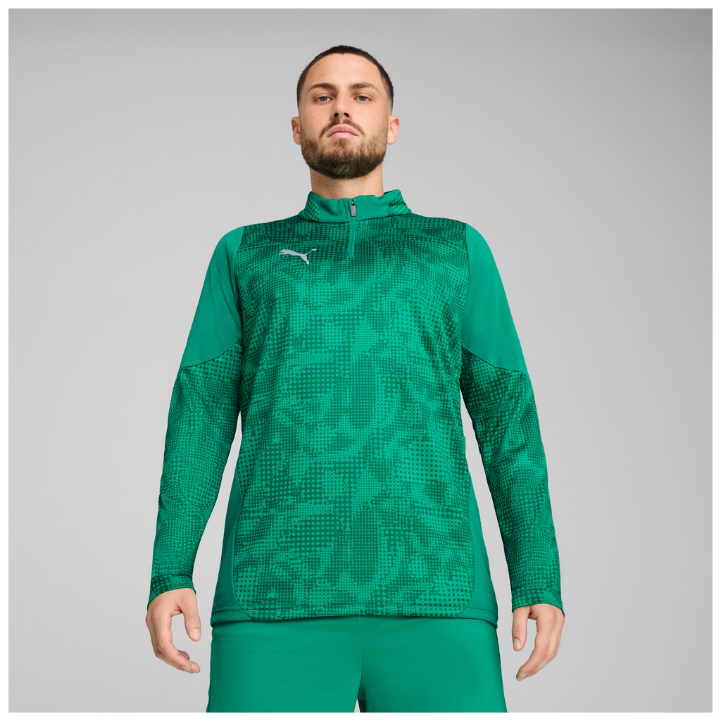 teamCUP Training 1/4 Zip Top Grün (659164-05)
