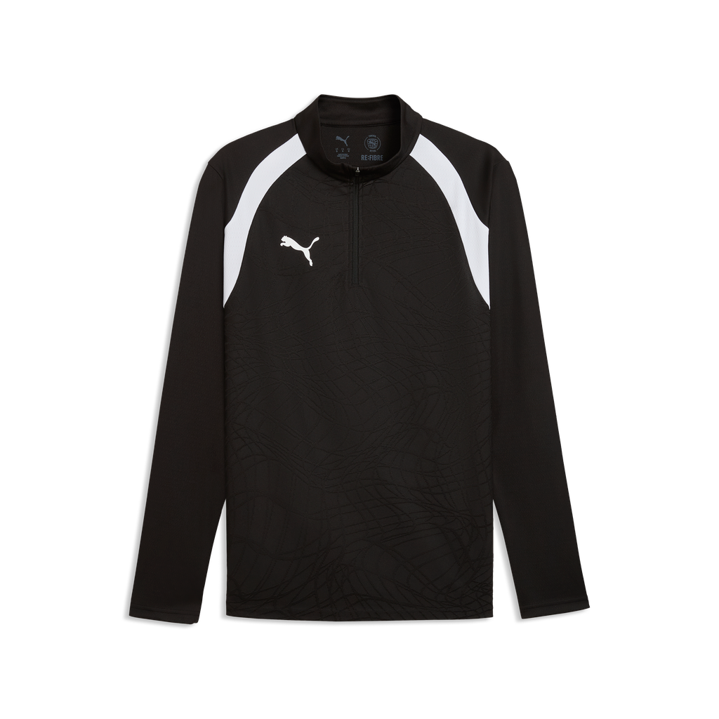 teamFINAL26 Training 1/4 Zip Top Schwarz