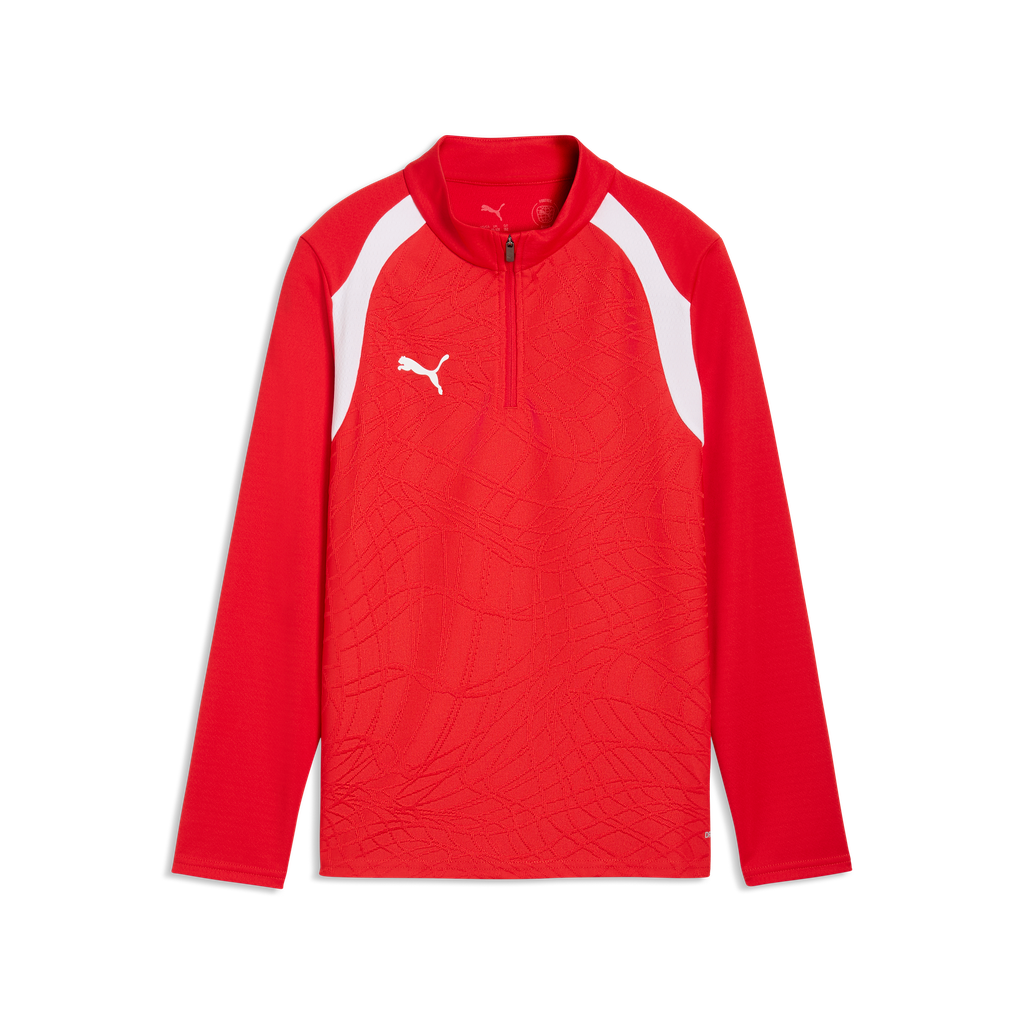 teamFINAL26 Training 1/4 Zip Top Jr Rot