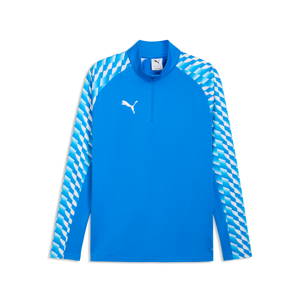 teamLIGA26 Training 1/4 Zip Top Blau 02