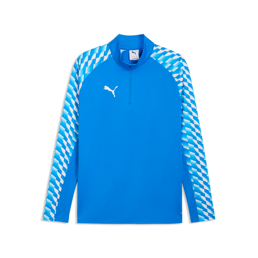 teamLIGA26 Training 1/4 Zip Top Blau 02