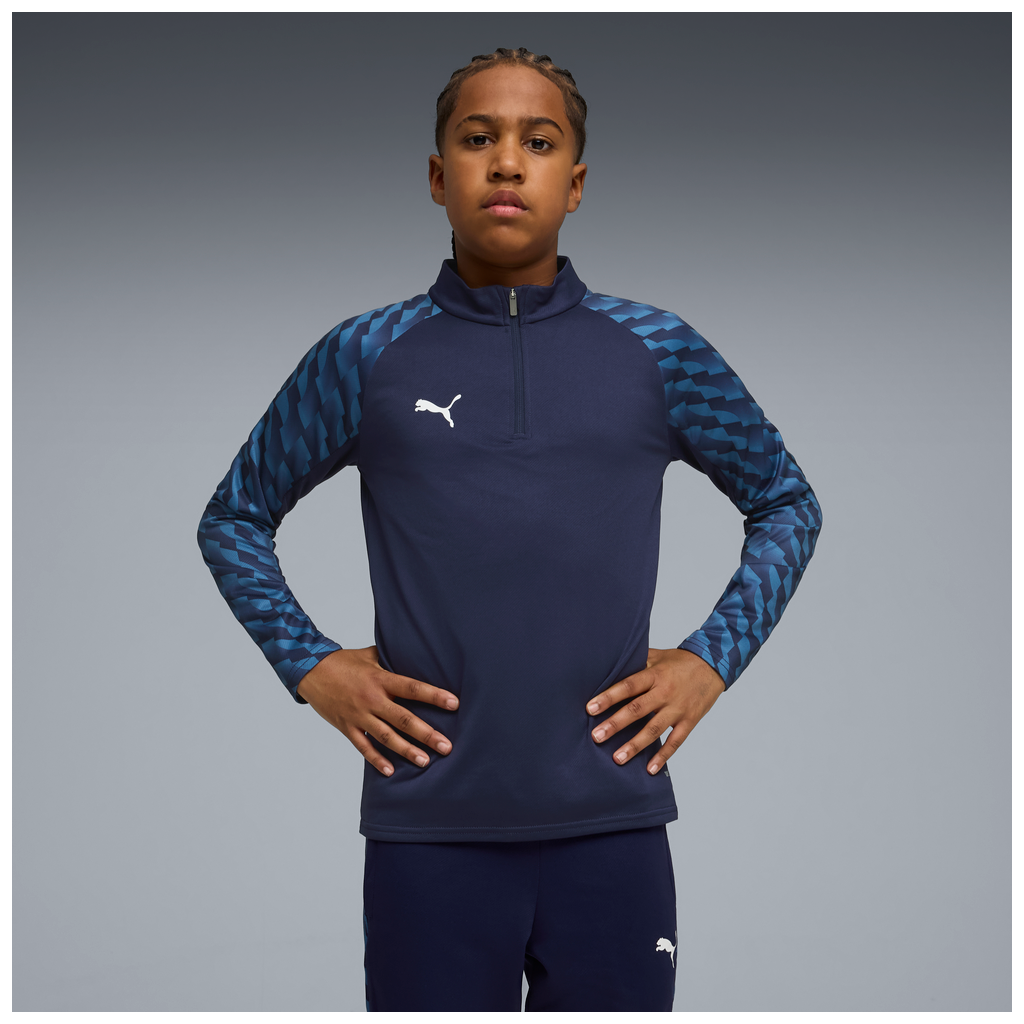 teamLIGA26 Training 1/4 Zip Top Jr Blau 06
