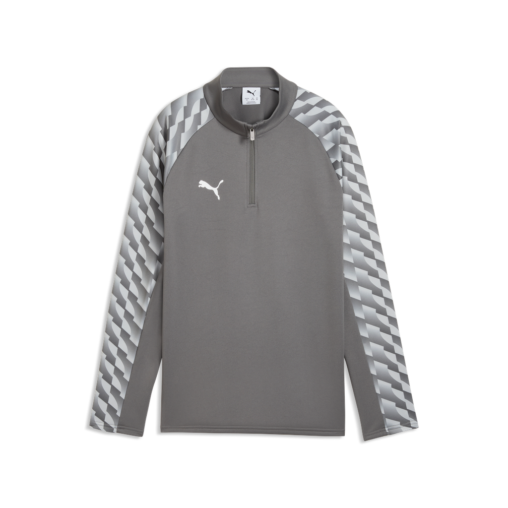 teamLIGA26 Training 1/4 Zip Top Jr Grau
