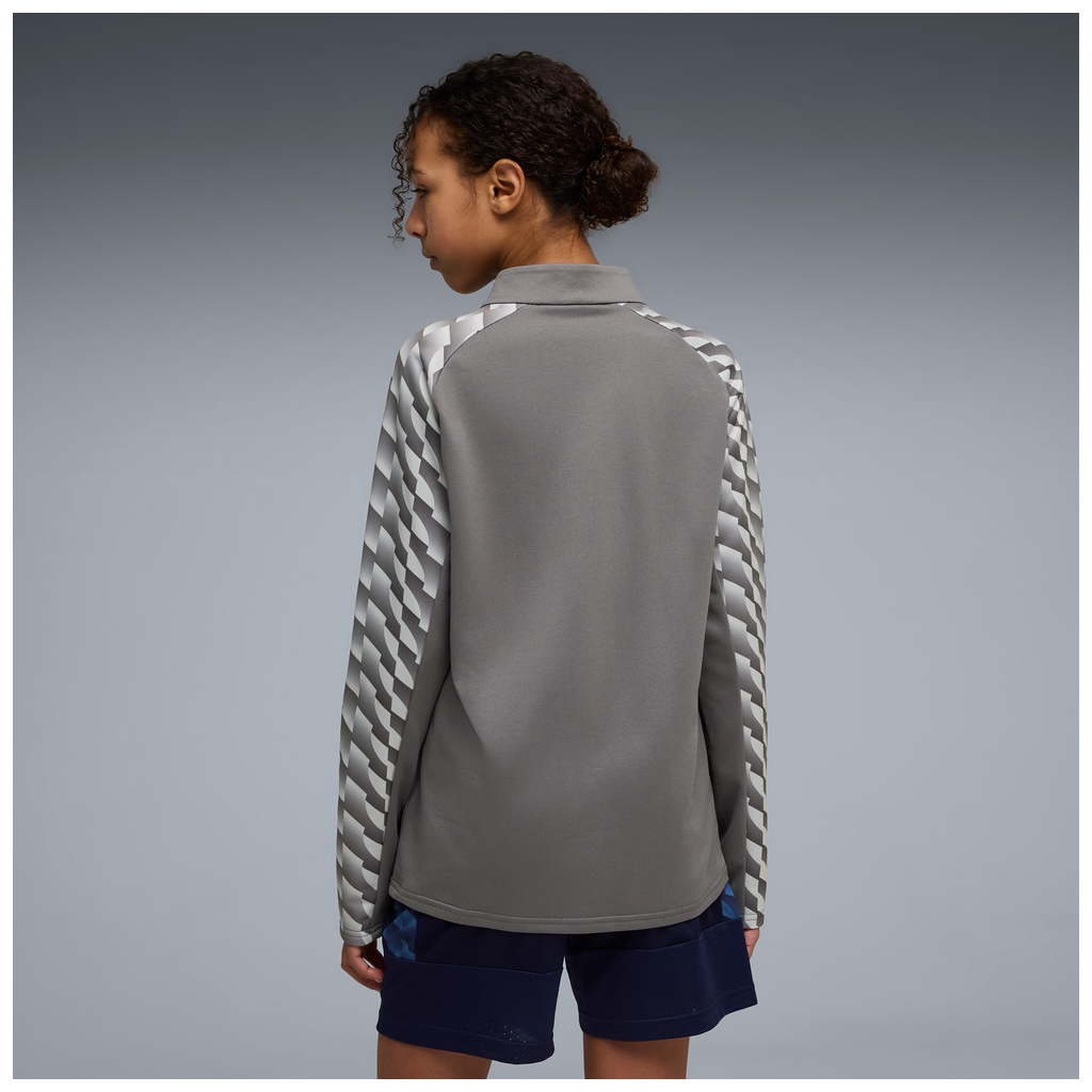 teamLIGA26 Training 1/4 Zip Top Jr Grau