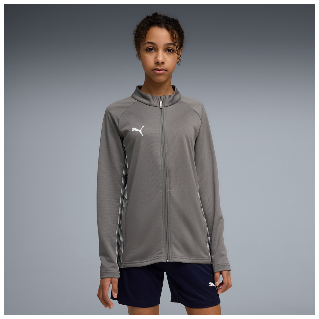 teamLIGA26 Trainingsjacke Jr Grau