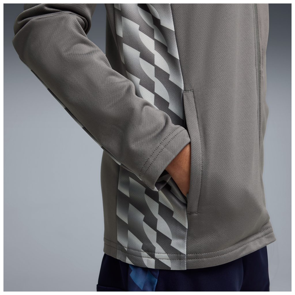 teamLIGA26 Trainingsjacke Jr Grau