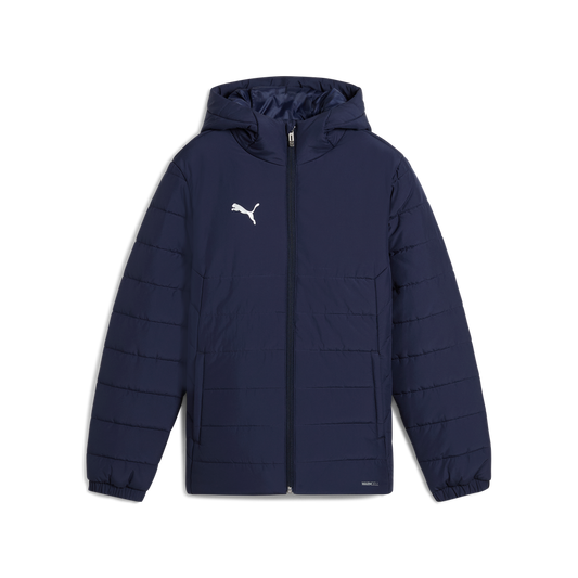 Teamadditions Hooded Wattierte Jacke Jr Blau