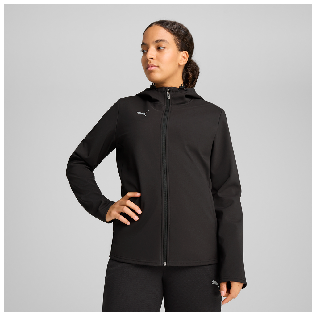 Teamadditions Softshell+ Jacke Wmn Schwarz