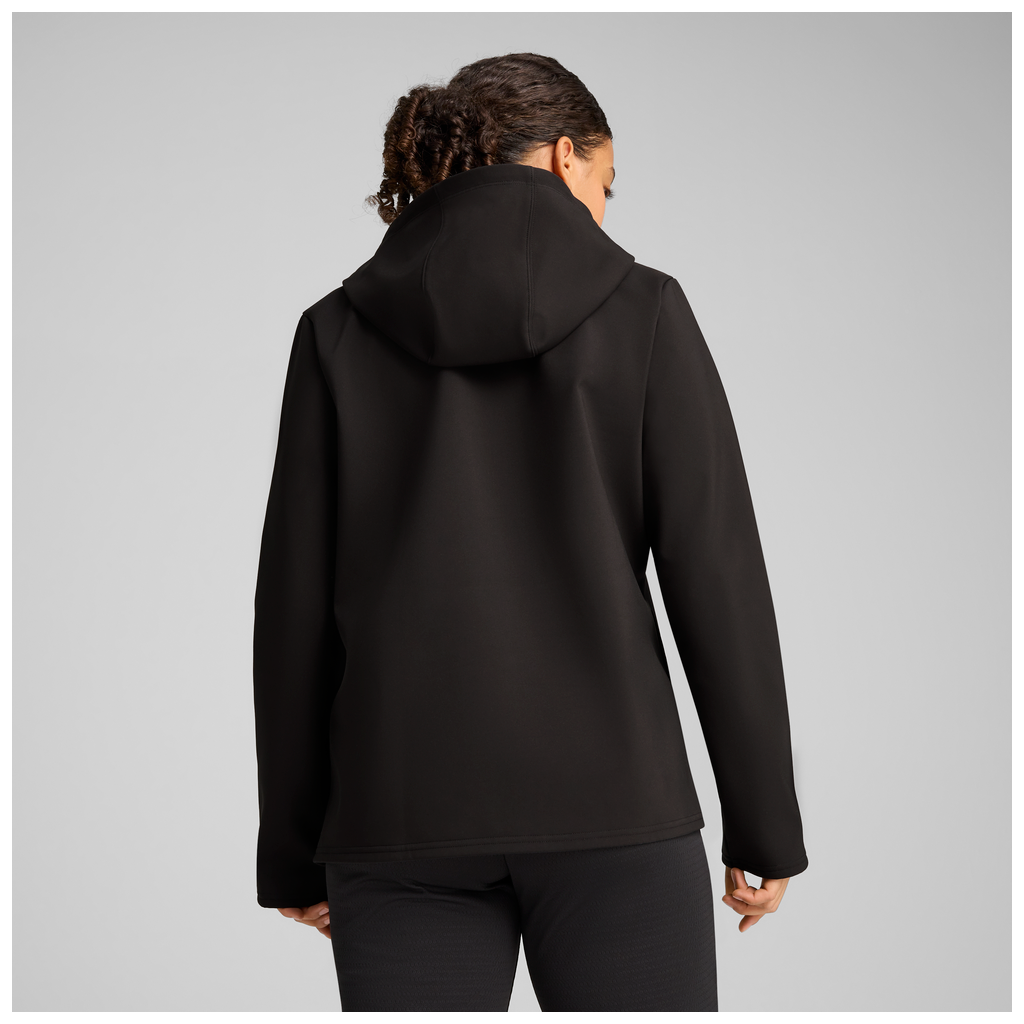Teamadditions Softshell+ Jacke Wmn Schwarz