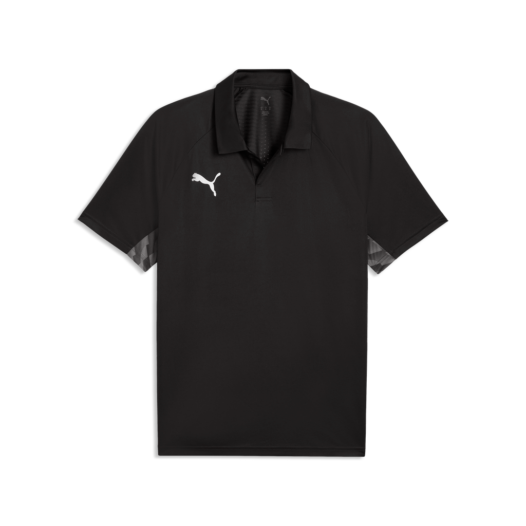teamLIGA26 Sideline-Poloshirt Schwarz