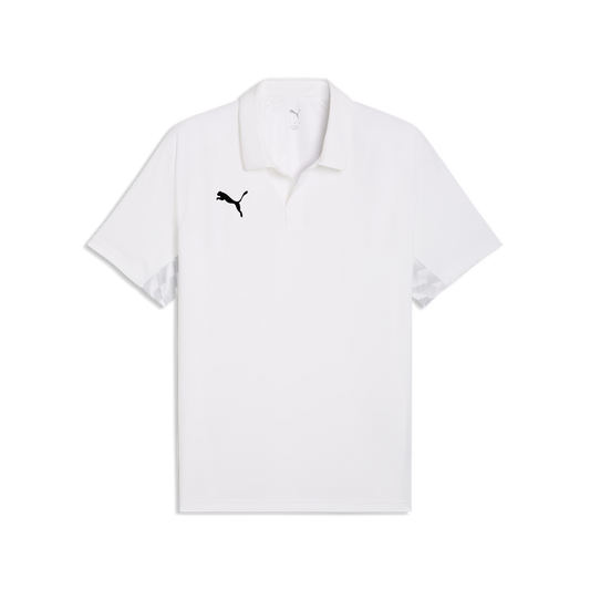 teamLIGA26 Sideline-Poloshirt Weiß