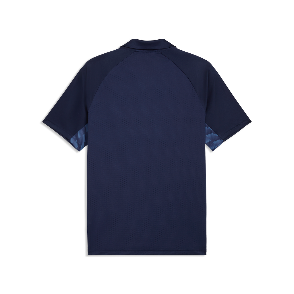teamLIGA26 Sideline-Poloshirt Blau 06