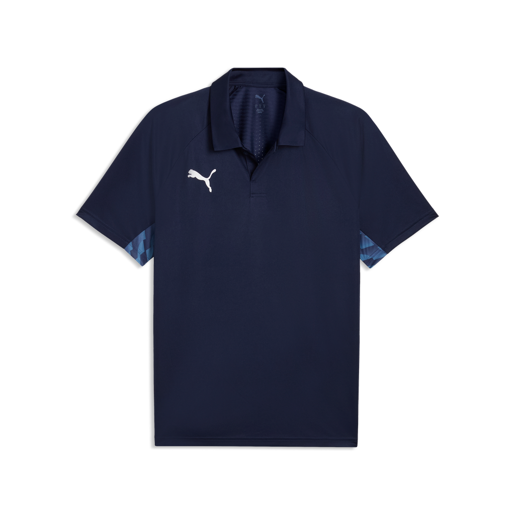 teamLIGA26 Sideline-Poloshirt Blau 06