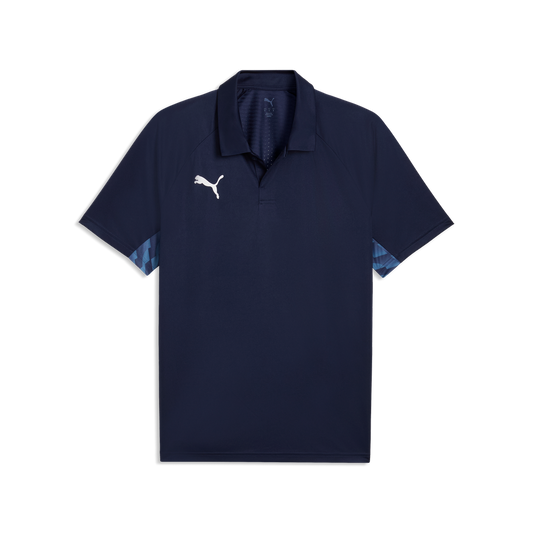 teamLIGA26 Sideline-Poloshirt Blau 06