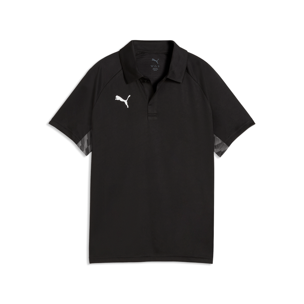 teamLIGA26 Sideline-Poloshirt Jr Schwarz