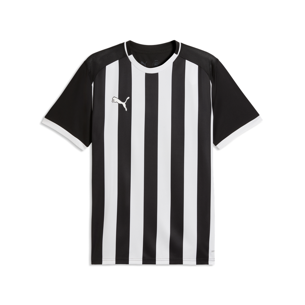 teamLIGA26 Gestreiftes Trikot Schwarz