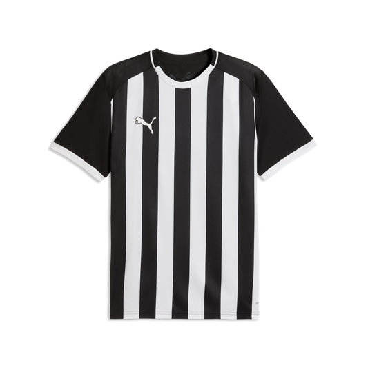 teamLIGA26 Gestreiftes Trikot Schwarz