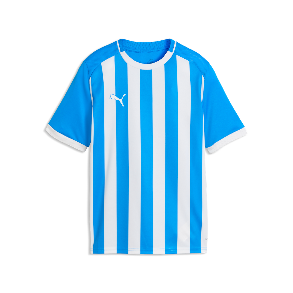 teamLIGA26 Gestreiftes Trikot Jr Blau 02