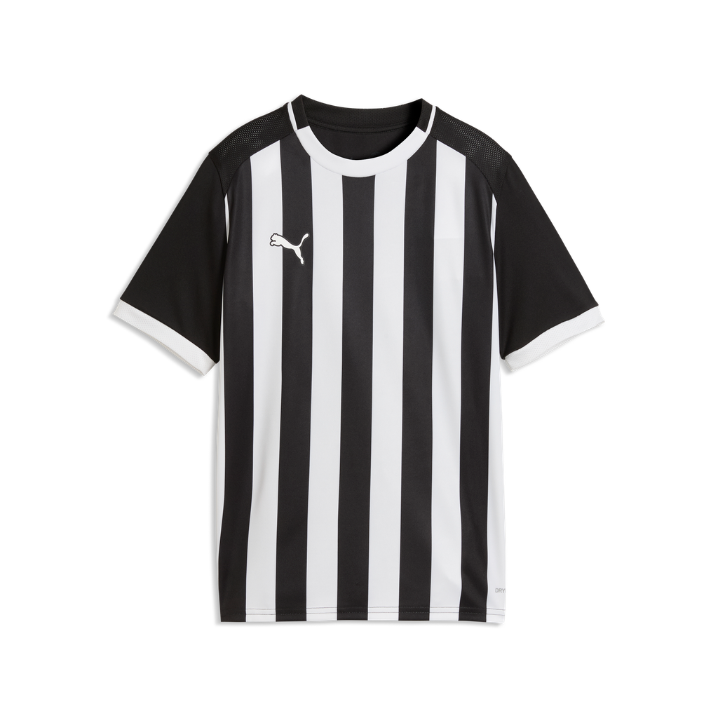 teamLIGA26 Gestreiftes Trikot Jr Schwarz