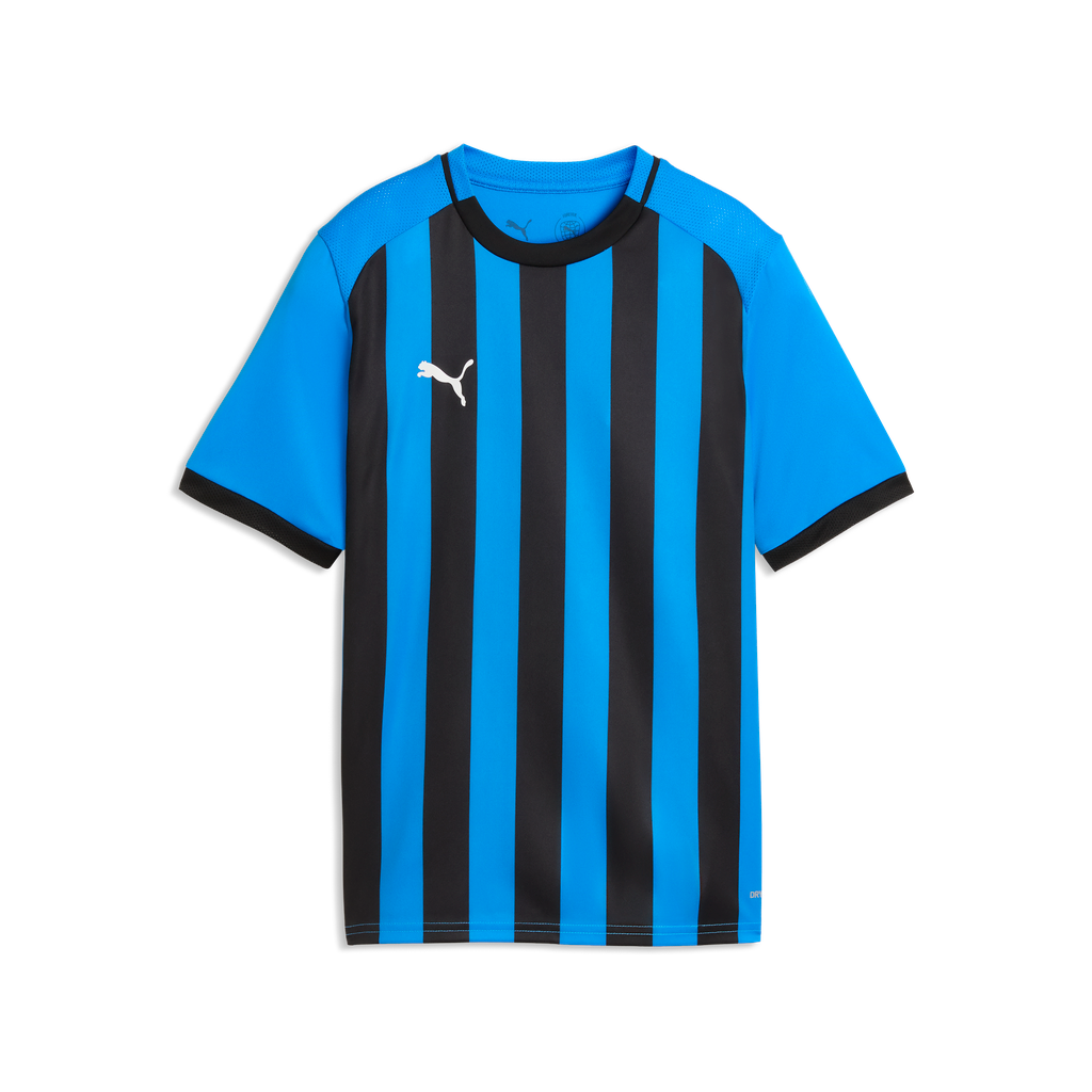 teamLIGA26 Gestreiftes Trikot Jr Blau 12