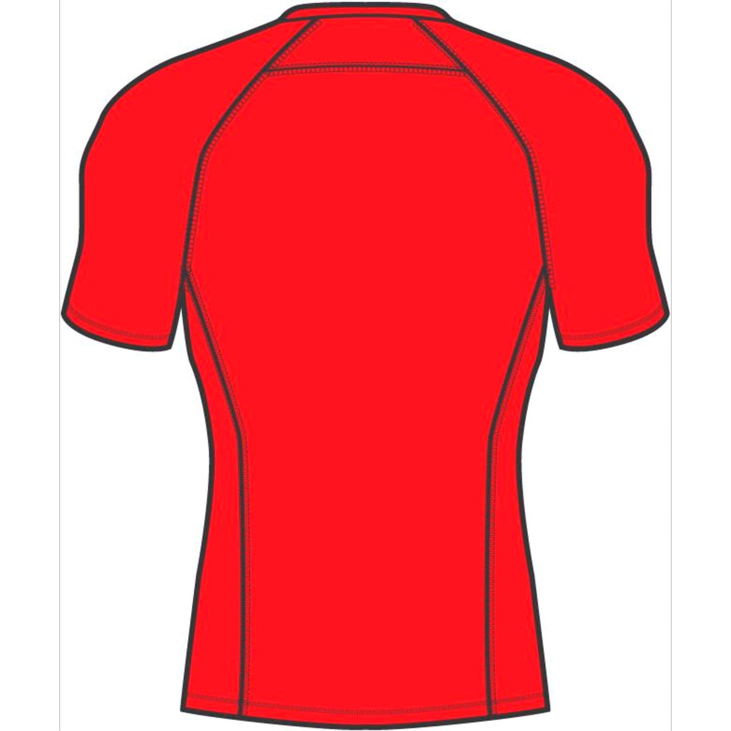 LIGA Baselayer Tee SS Jr Rot