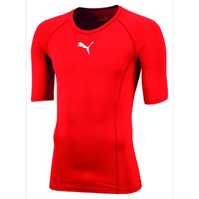 LIGA Baselayer Tee SS Jr Rot