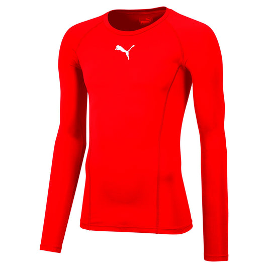 LIGA Baselayer Tee LS Jr Rot